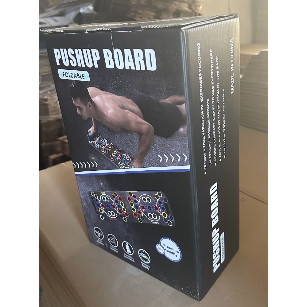 Push Up Board - プッシュアップラックスタンド 54穴デザイン ゴム製ハンドル 滑り止めグリップ 軽量プッシュアップボード ホームジムフィットネス機器