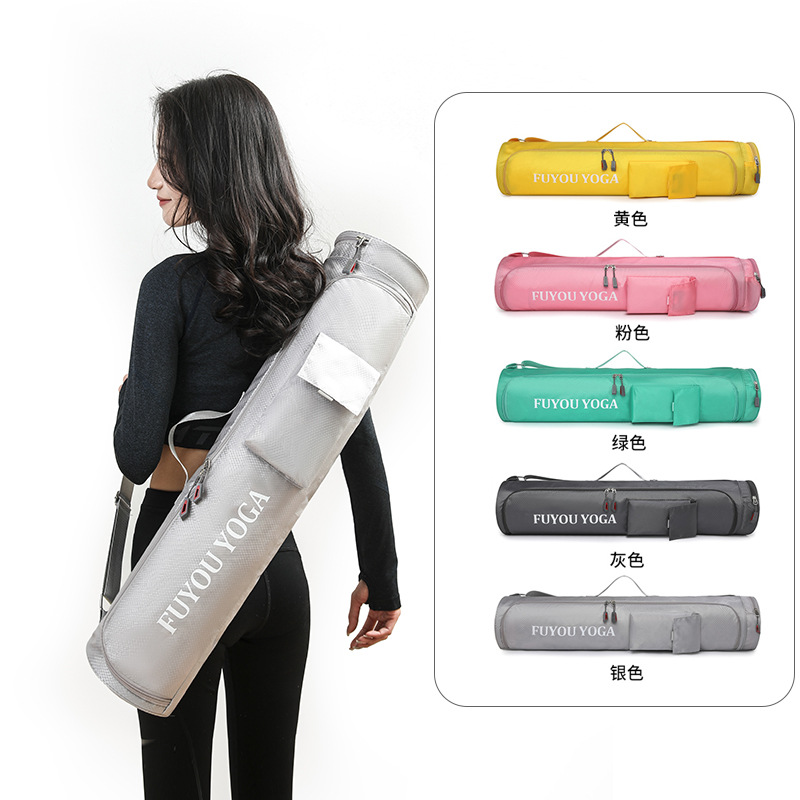 Yoga Of Fitness - 大容量ヨガマットバッグ軽量防水クロスボディジムバッグファッションマルチポケットショルダーキャリアーバッグピラティスフィットネス用