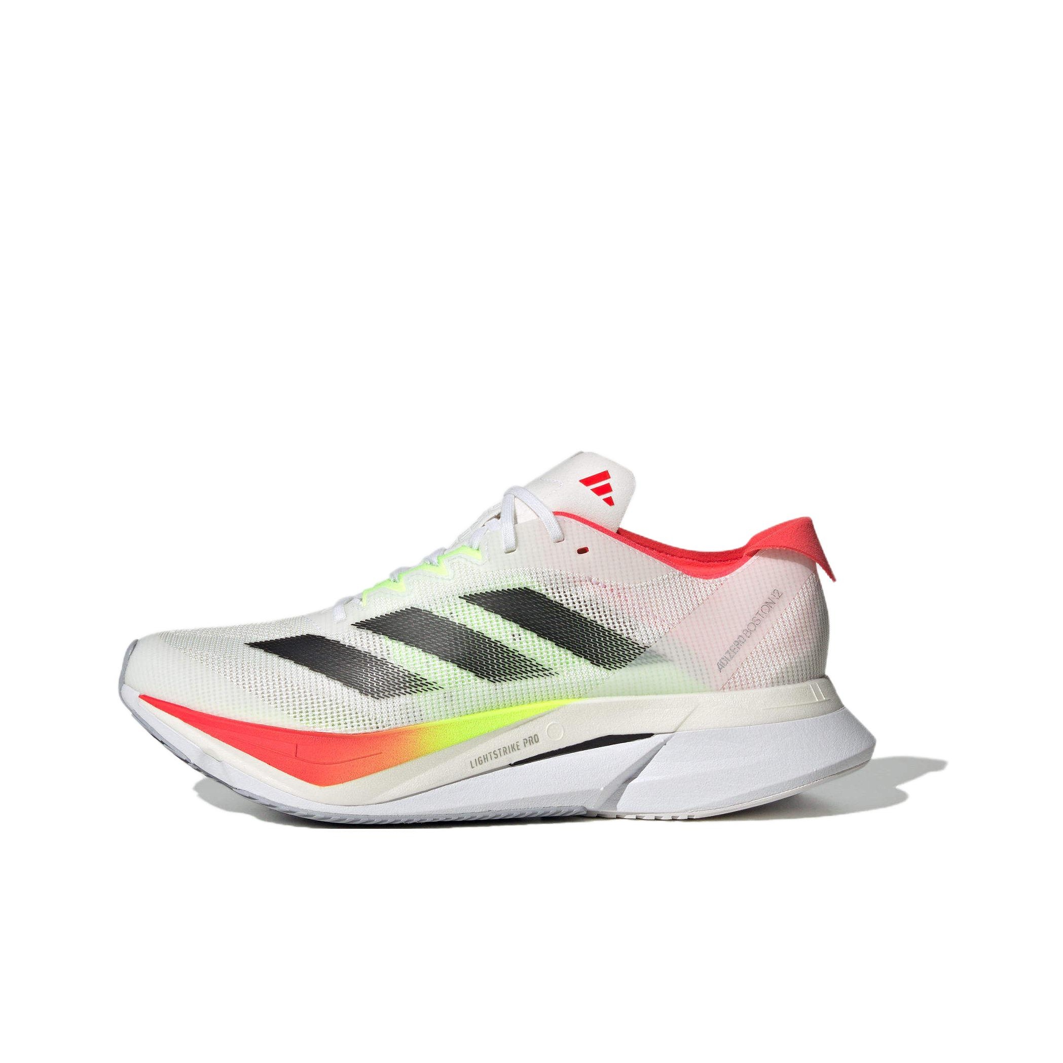 Adidas Shoes Adizero Boston 12 - アディダス アディゼロ ボストン 12 JQ2554 クッション性、耐摩耗性、ローカット、マラソントレーニング、長距離ランニング。返品無料。