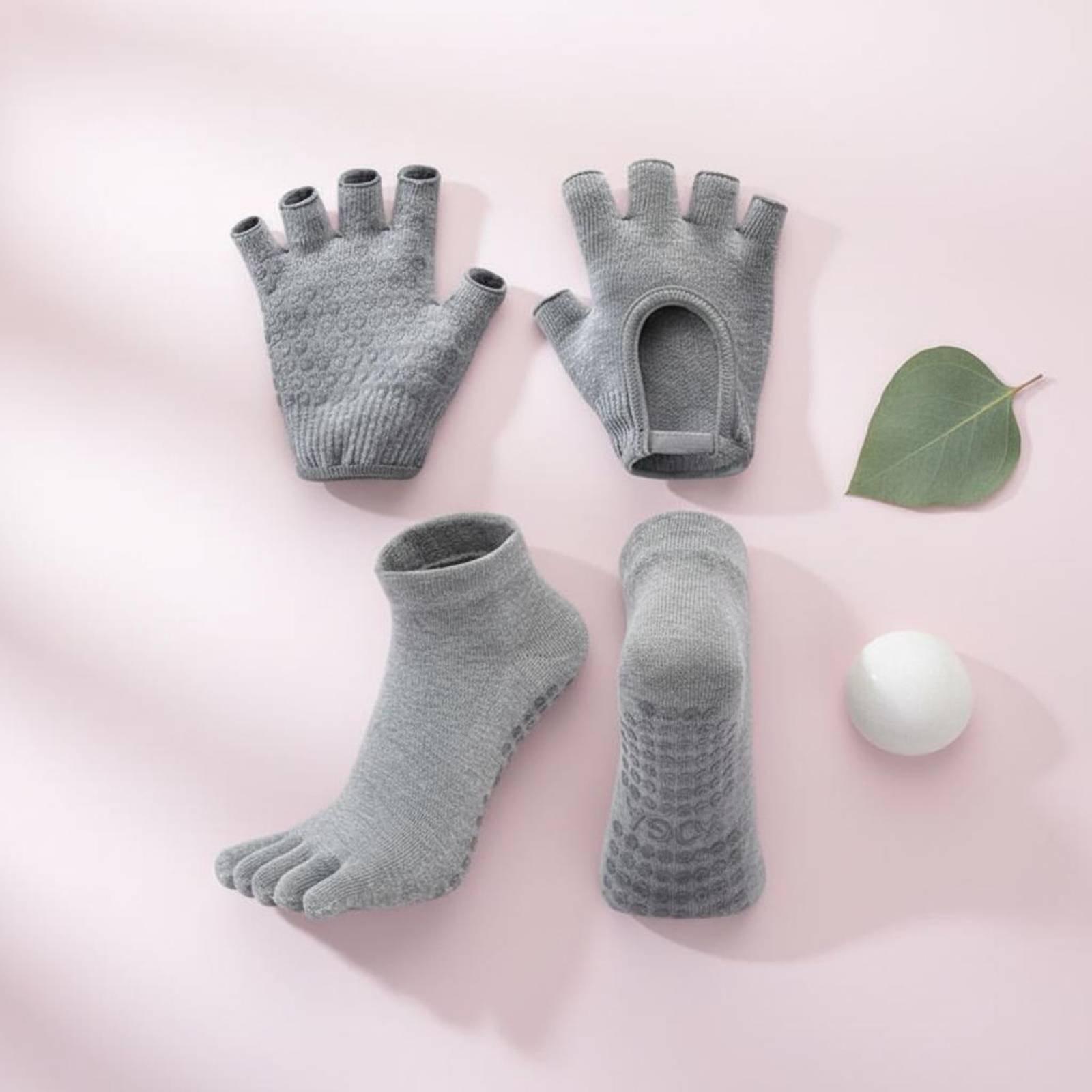ピラティスソックス 女性用 滑り止め ヨガ コンプレッション - Yoga Fitness Training のレビューと価格
