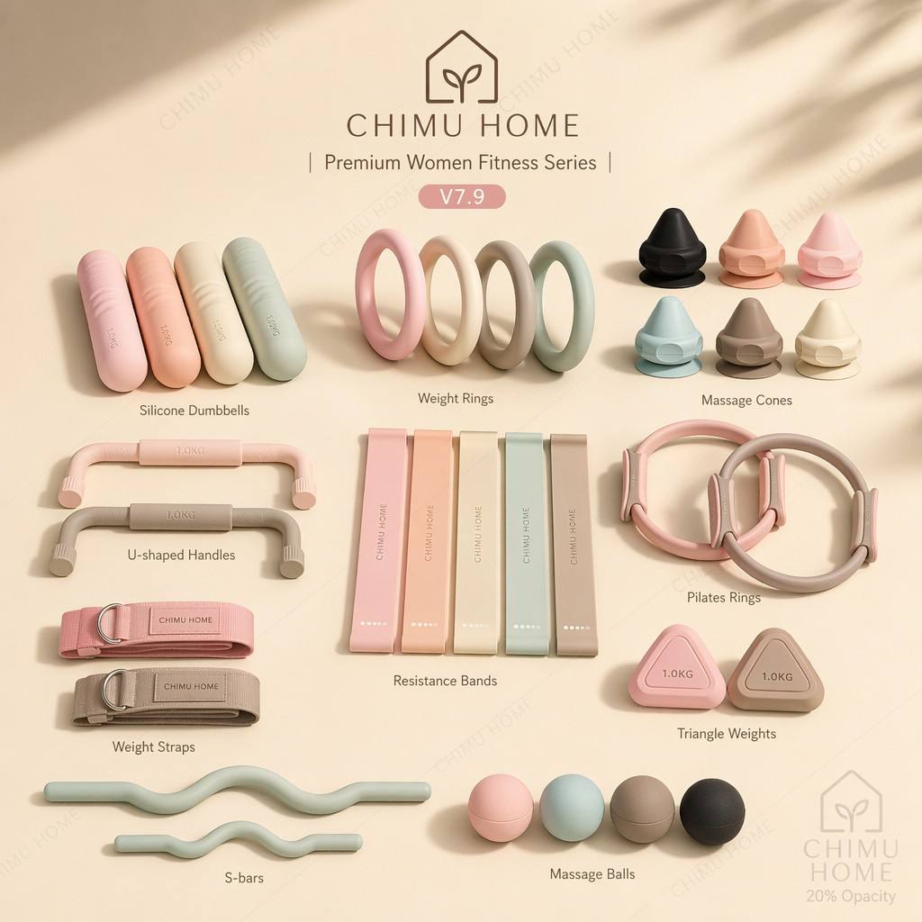【CHIMU HOME】ヨガウェイトリング シリコン製 5ポ - Yoga Fitness Training のレビューと価格