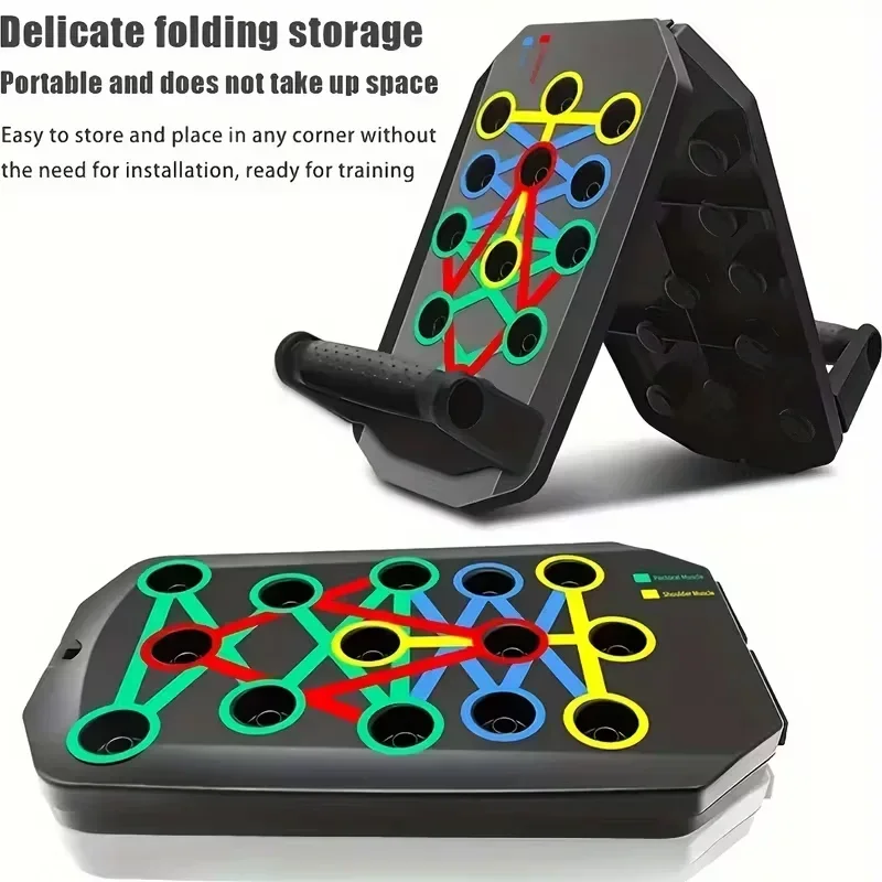 プッシュアップボードセット ポータブル多機能プッシュアップバ - Push Up Board のレビューと価格