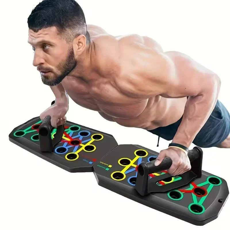 プッシュアップボードセット ポータブル多機能プッシュアップバ - Push Up Board のレビューと価格