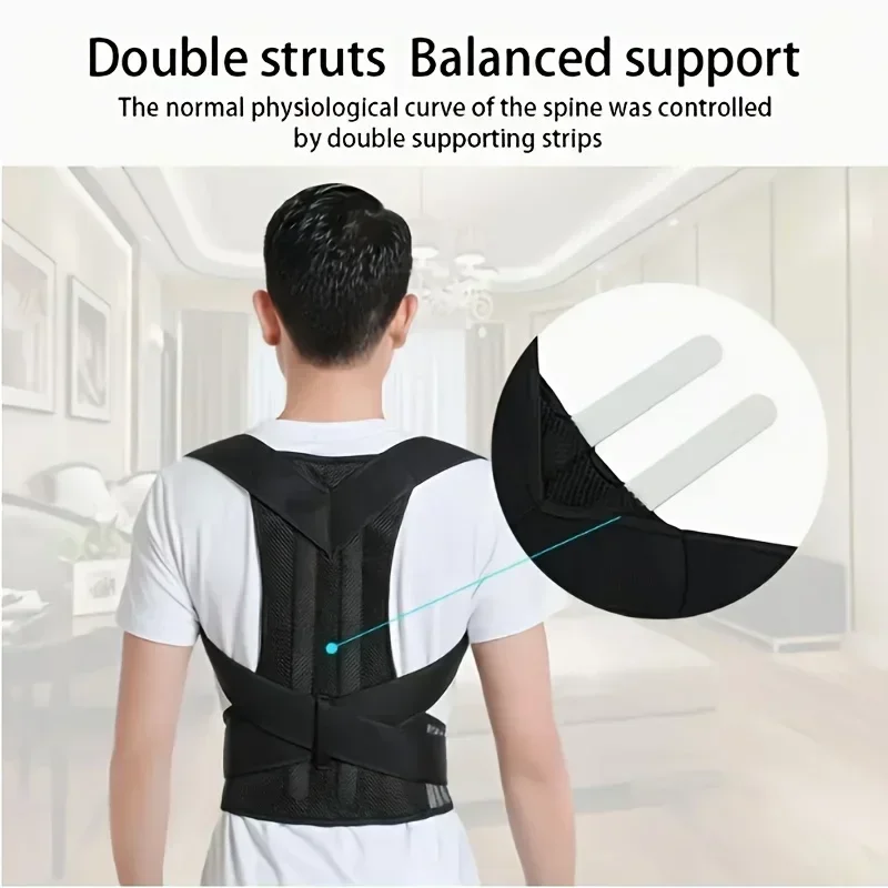 新しい上半身姿勢矯正器、姿勢矯正用肩甲骨サポート、背筋をまっ - Posture Corrector Back のレビューと価格