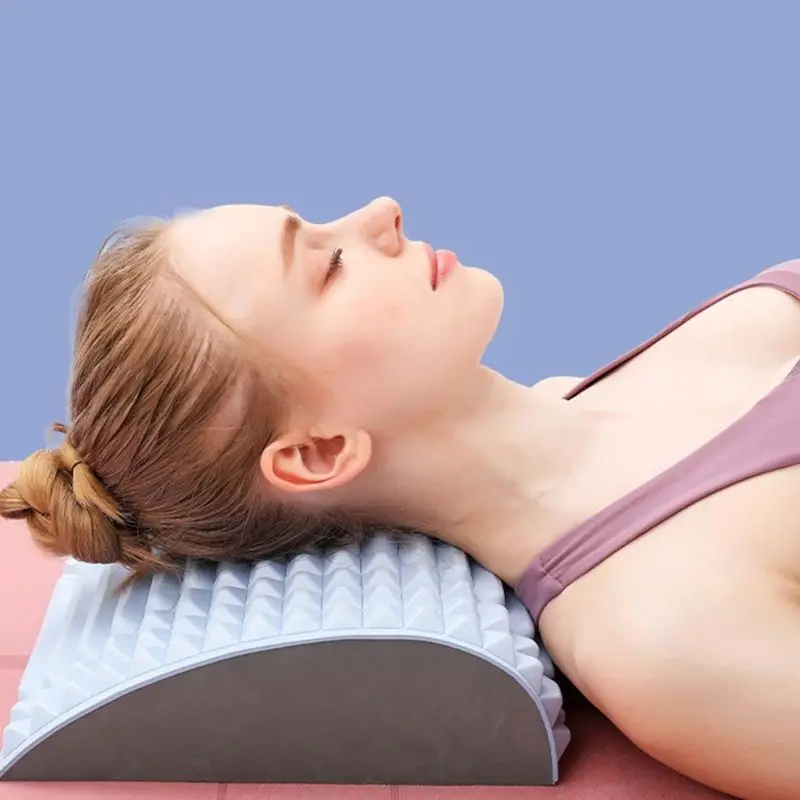 腰痛緩和治療ストレッチ器具 背中ストレッチ枕 慢性腰椎サポー - Posture Corrector Back のレビューと価格