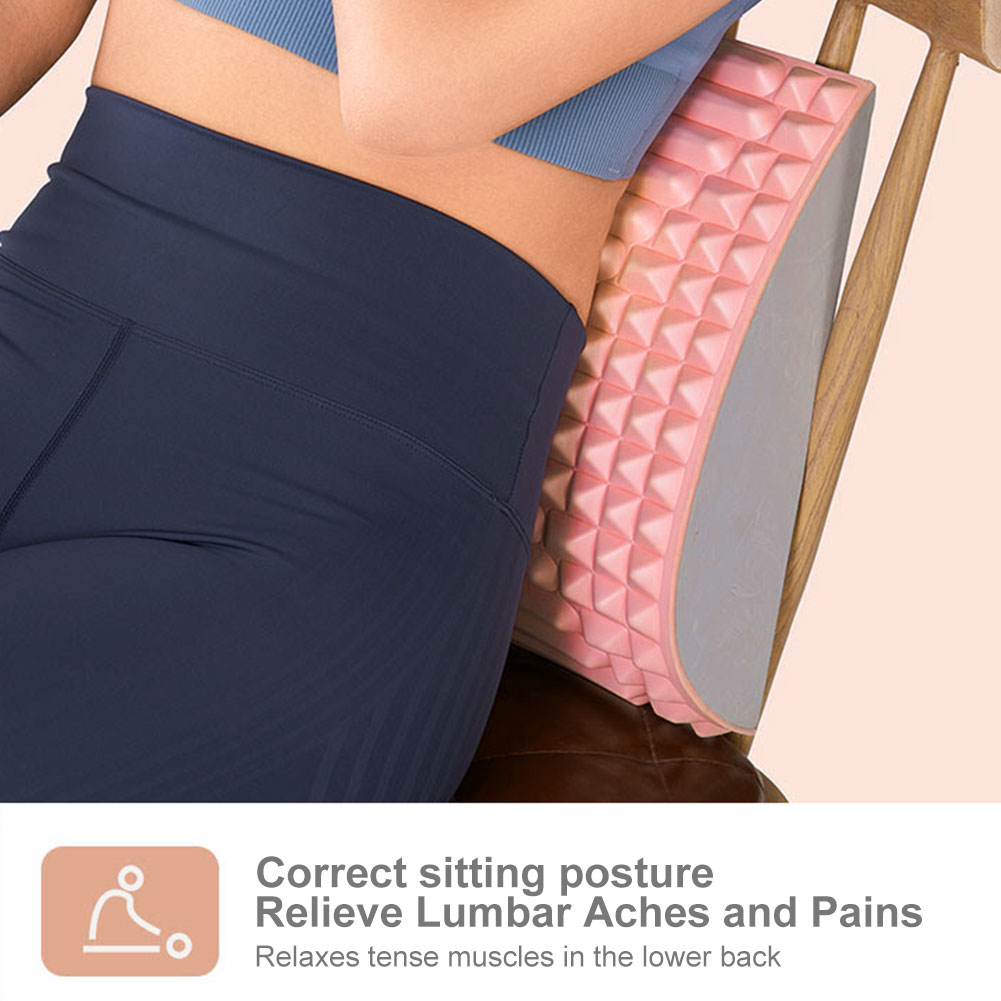 デバイスTPE腰椎バックマッサージャーEVAネックストレッチ - Posture Corrector Back のレビューと価格